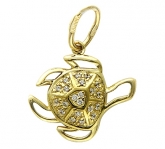 Подвеска из золота 585 пробы