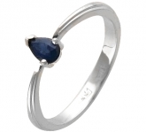 Кольцо из желтого золота 750 пробы с изумрудом