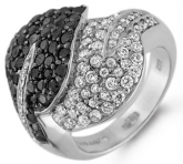 Кольцо из серебра 925 пробы с кубиком циркония