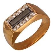 Печатки из комбинированного золота 585 пробы