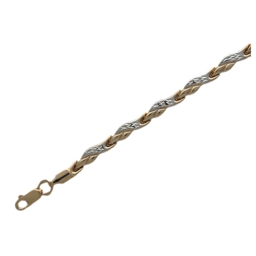 Браслет из красного золота 585 пробы