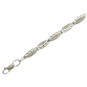 Браслет из белого золота 585 пробы